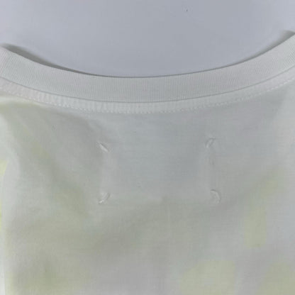 Maison Margiela 19SS S51GC0427 AIDS White Yellow T-Shirt Size XS