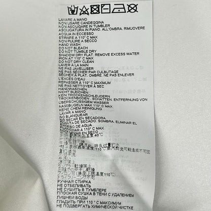 Maison Margiela 19SS S51GC0427 AIDS White Yellow T-Shirt Size XS