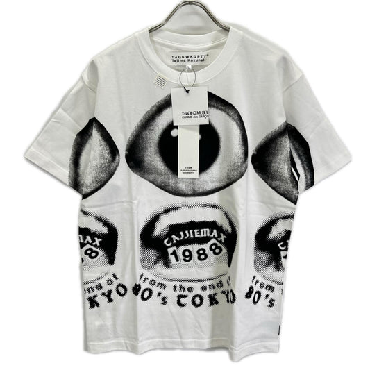 TAGS WKGPTY x TAJIMA KAZUNARI 80s Tokyo T-Shirt White Size L