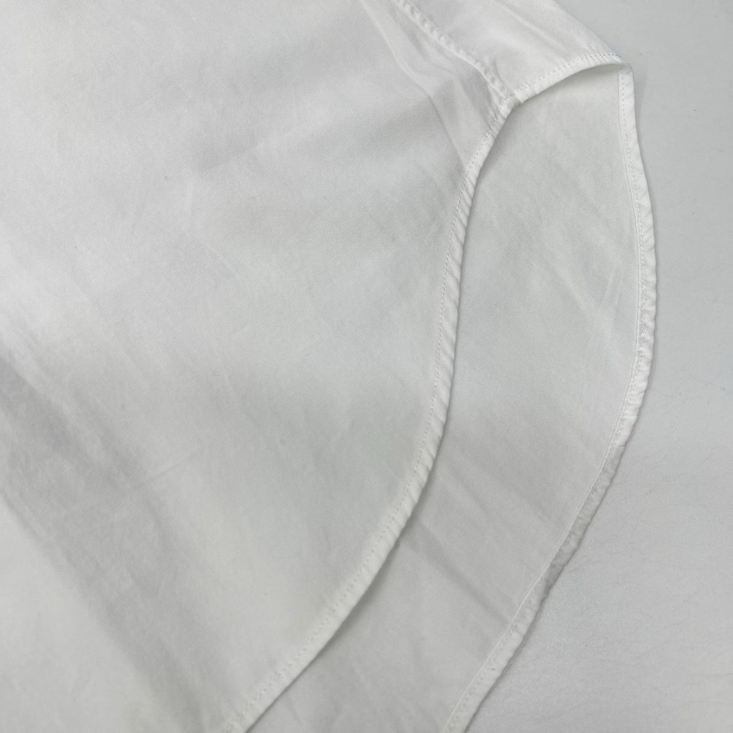 COMMEdesGARCONS SHIRT AW18 Round Collar Cotton Shirt Size M