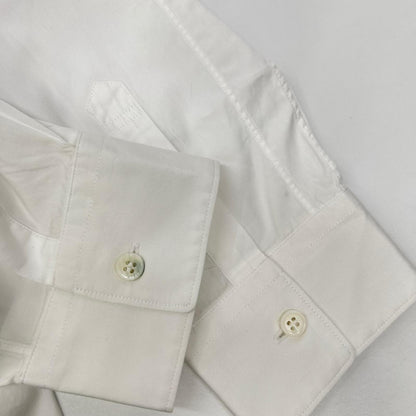 COMMEdesGARCONS SHIRT AW18 Round Collar Cotton Shirt Size M