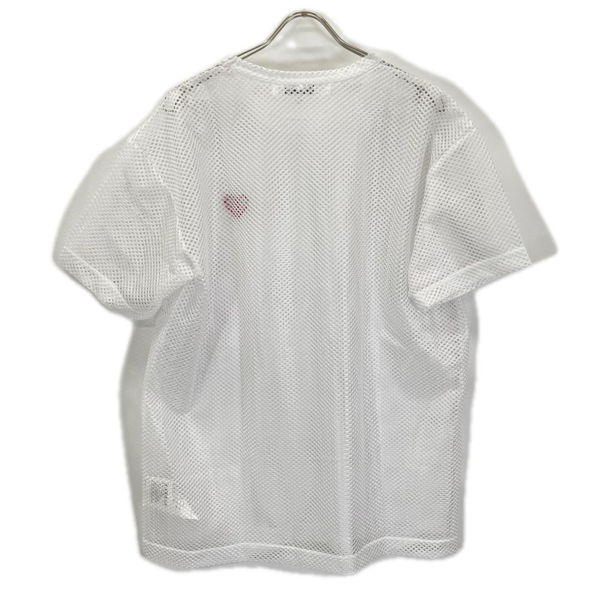 PLAYCOMMEdesGARCONS 26SS Red Emblem T-Shirt White Size XXL