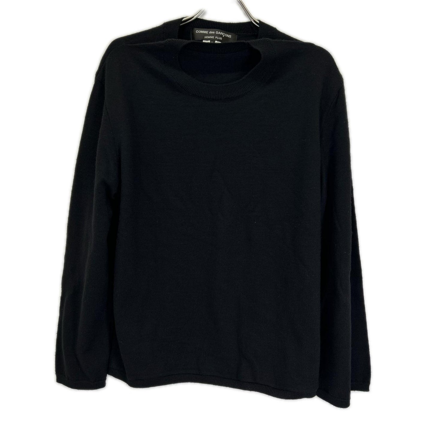 COMMEdesGARCONS HOMME PLUS SS24 Docking Wool Knit Size L
