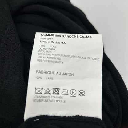 COMMEdesGARCONS HOMME PLUS SS24 Docking Wool Knit Size L