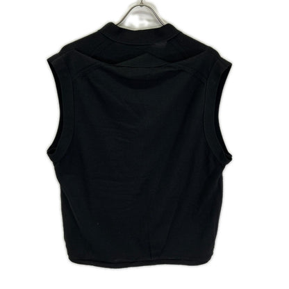 COMMEdesGARCONS HOMME PLUS SS24 Wool Knit Vest Size L