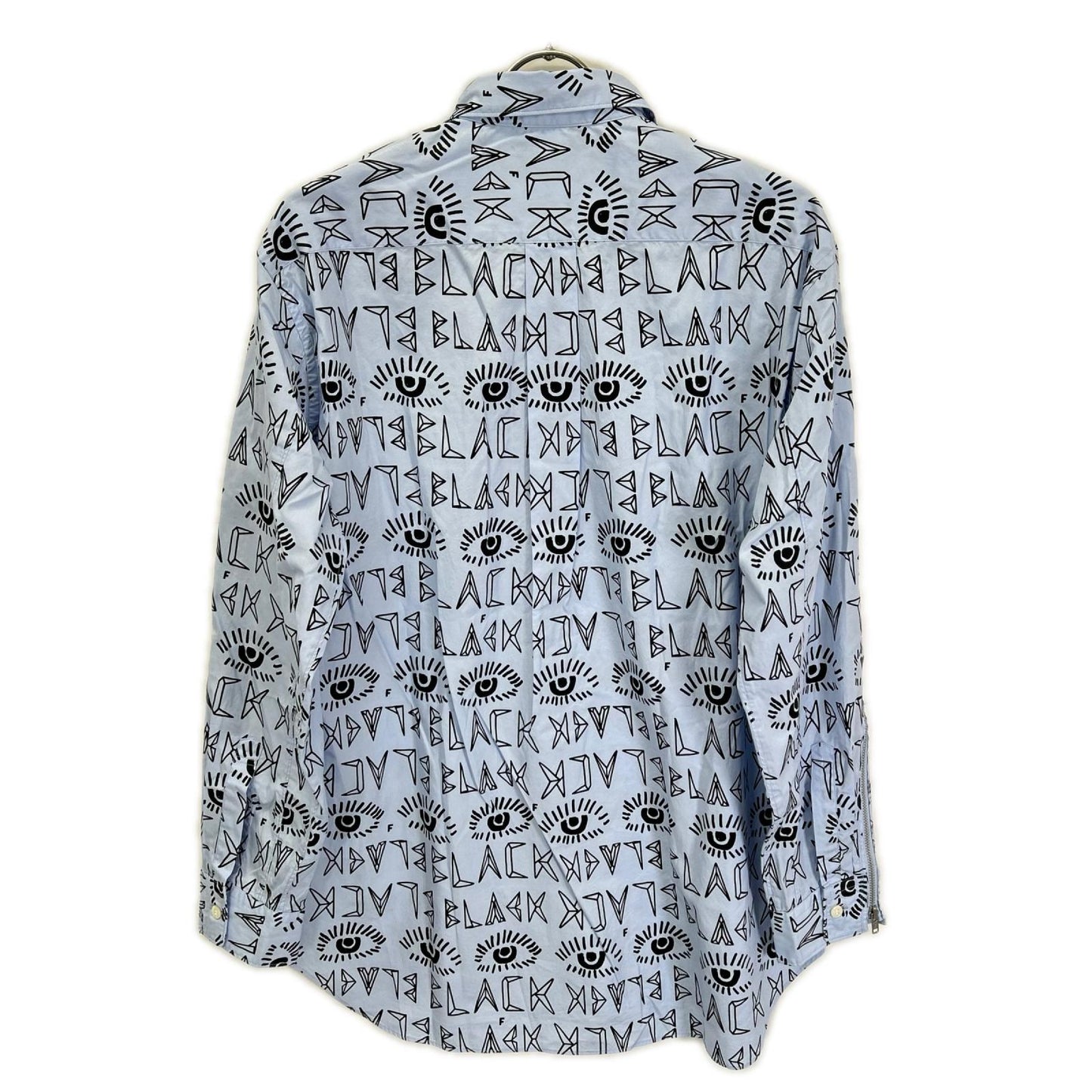 BLACKCOMMEdesGARCONS AW25 All-Over Print Shirt Size XL