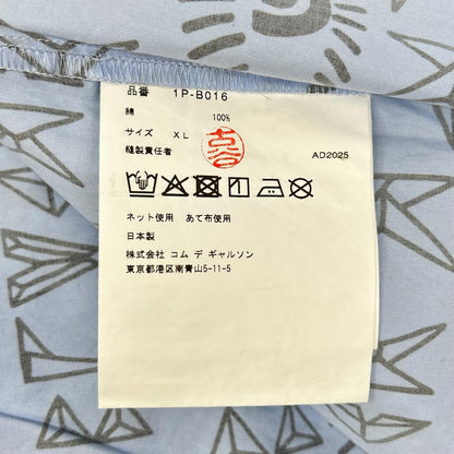 BLACKCOMMEdesGARCONS AW25 All-Over Print Shirt Size XL