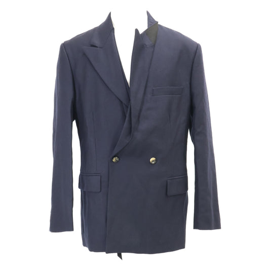 MARINA YEE 25FW Origami Double-breasted Blazer Navy Jacket Size M