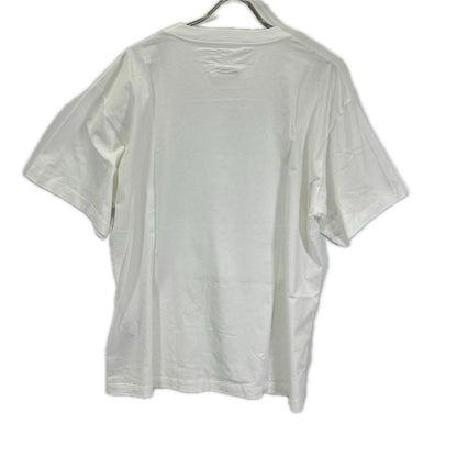 MM6 25SS Newspaper Print T-Shirt White Size S