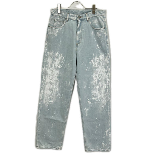 MM6 26SS Indigo Paint Denim Jeans Size 30