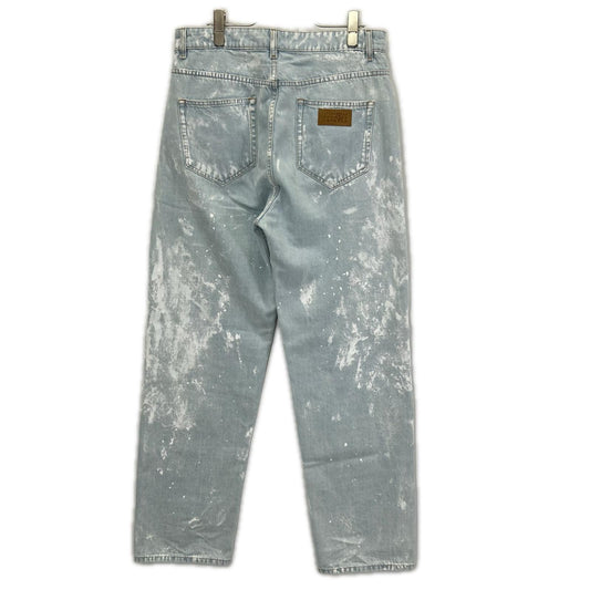 MM6 26SS Indigo Paint Denim Jeans Size 30
