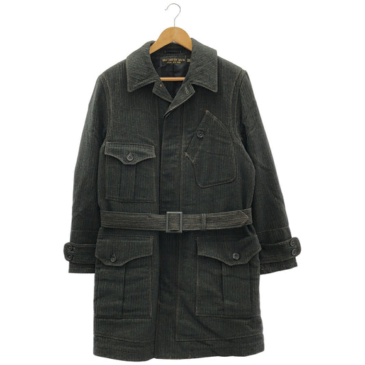FREEWHEELERS Orville Overcoat Gray Coat Size 38