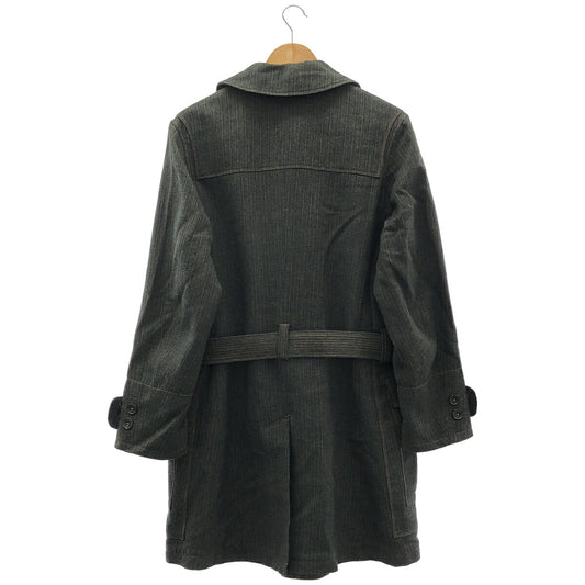 FREEWHEELERS Orville Overcoat Gray Coat Size 38