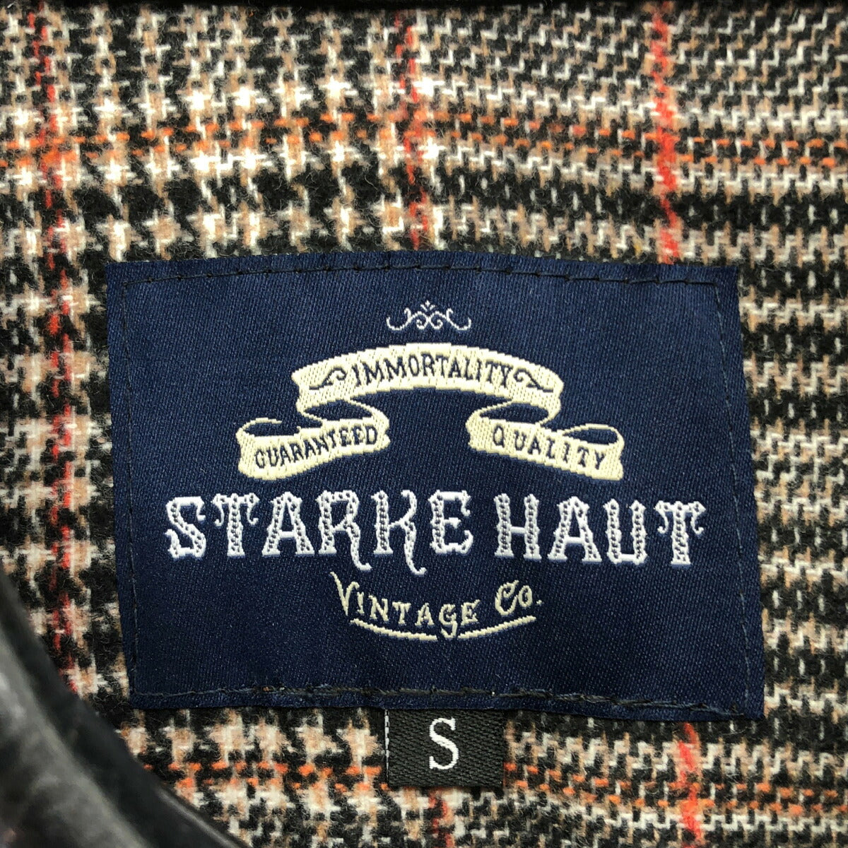 STARKE HAUT Black Horsehide Car Coat Size S