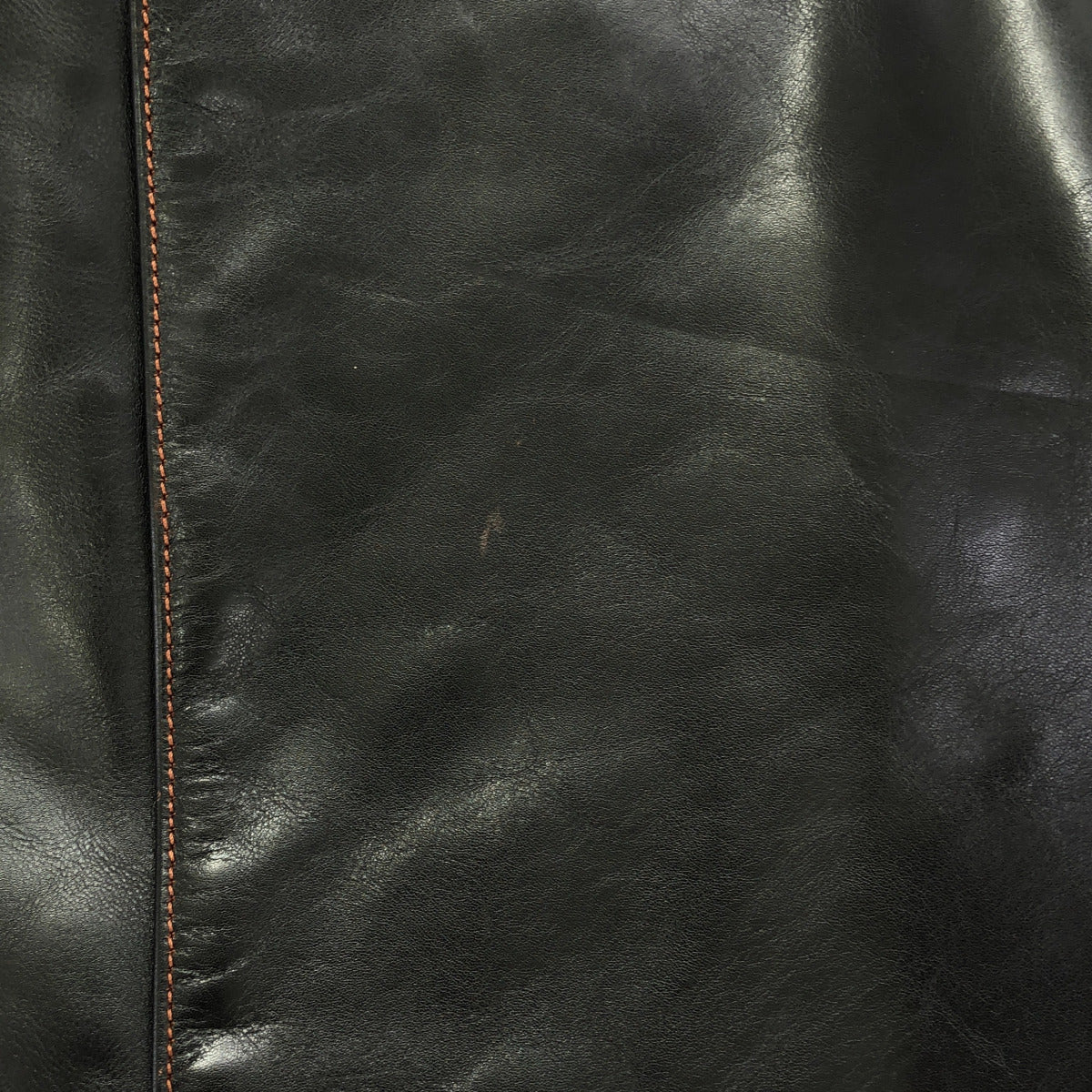 STARKE HAUT Black Horsehide Car Coat Size S