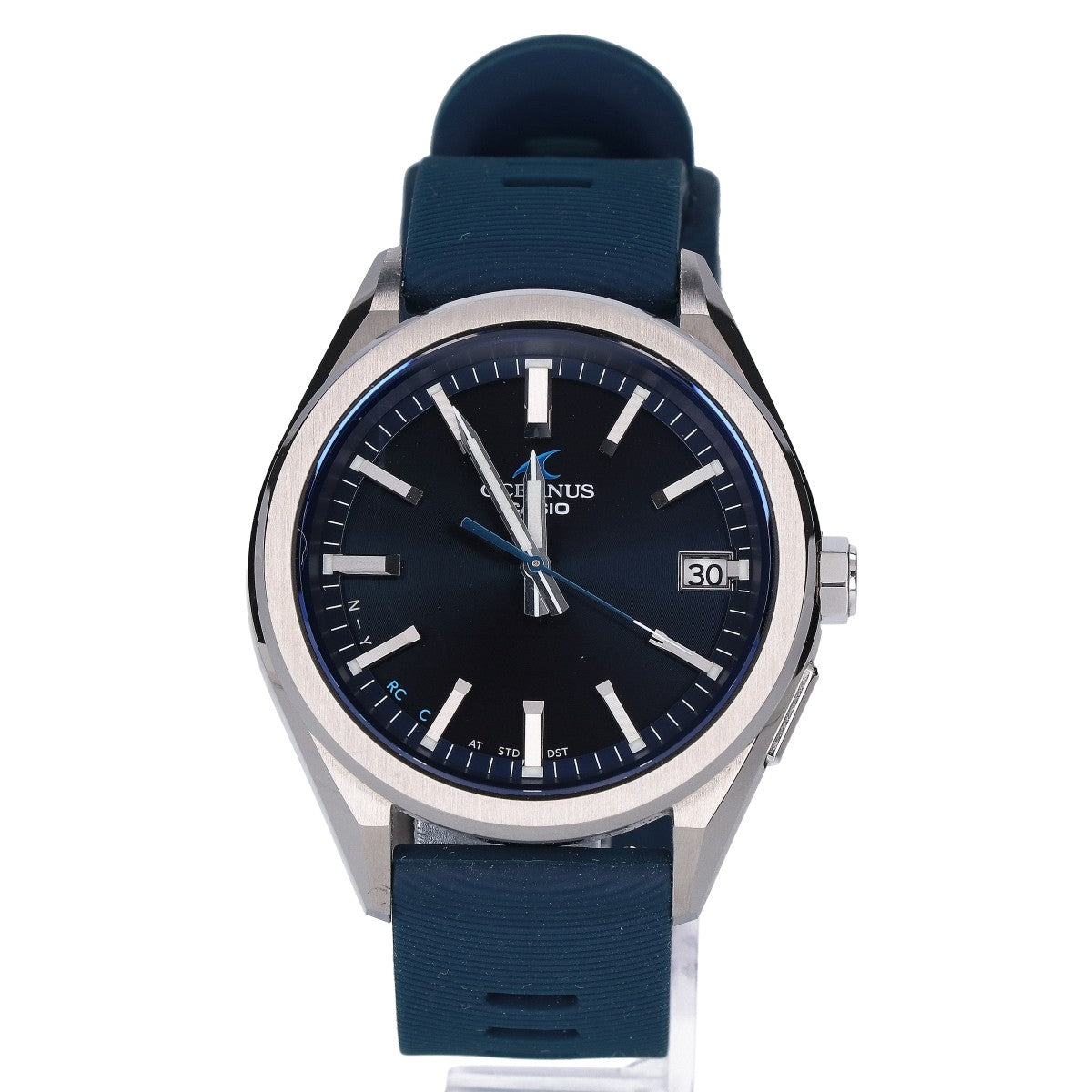 CASIO OCEANUS Tough Solar Multiband 6 Watch Silver