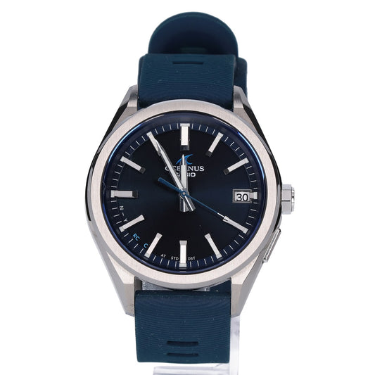 CASIO OCEANUS Tough Solar Multiband 6 Watch Silver