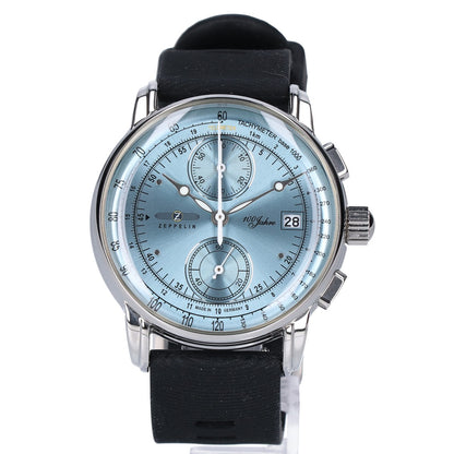 ZEPPELIN 100th Anniv. Chronograph Quartz Watch Silver/Black