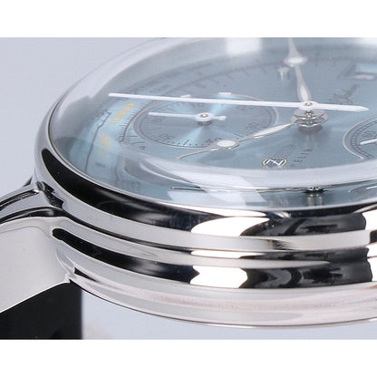 ZEPPELIN 100th Anniv. Chronograph Quartz Watch Silver/Black