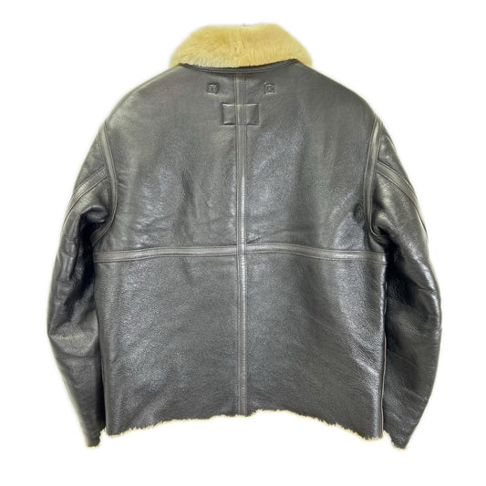 MORGAN MEMPHIS BELLE Dark Brown Flight Jacket Size S