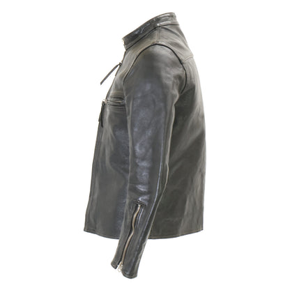 BUCO J-100 Horsehide Single Rider Jacket Black Size 36