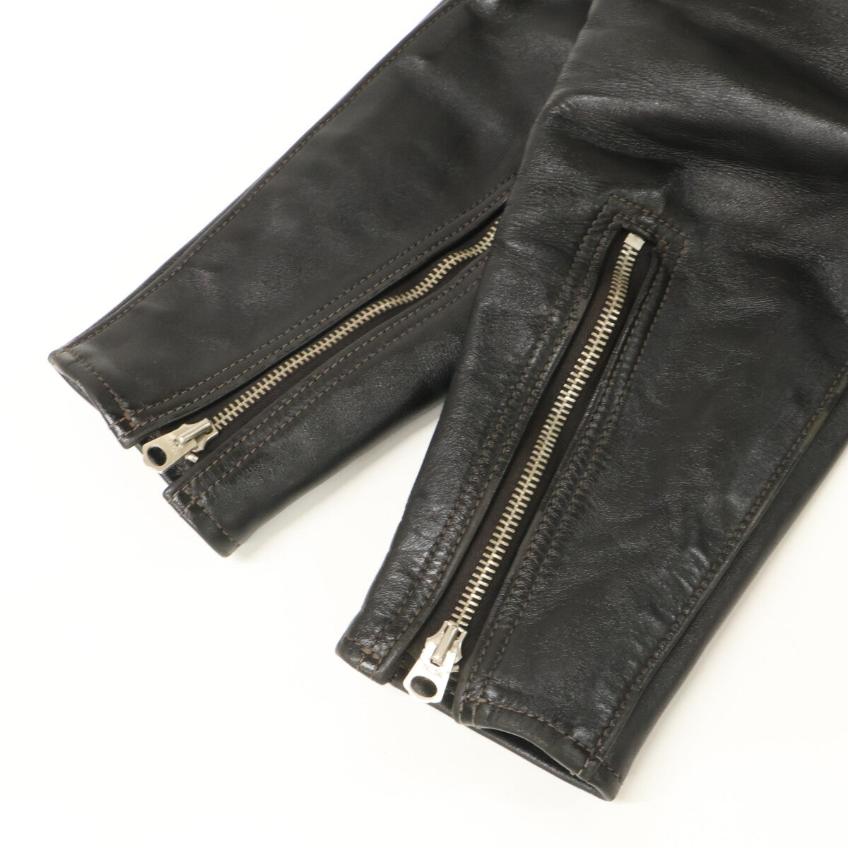 BUCO J-100 Horsehide Single Rider Jacket Black Size 36