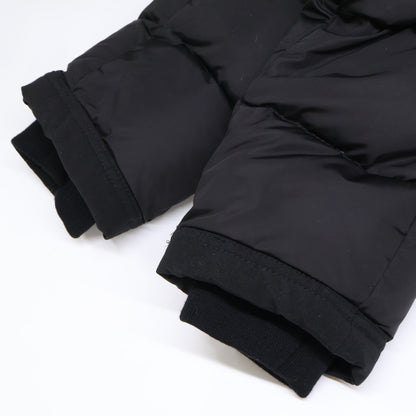 MONCLER PYRENEES Boa Collar Jacket Black Size 0