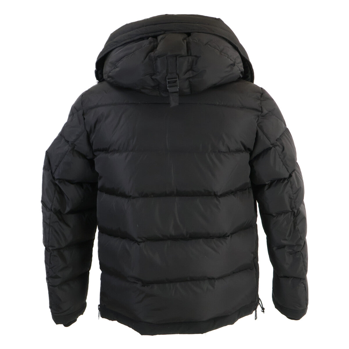 MONCLER PYRENEES Boa Collar Jacket Black Size 0