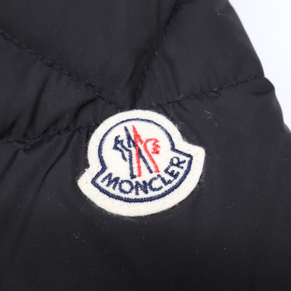 MONCLER PYRENEES Boa Collar Jacket Black Size 0