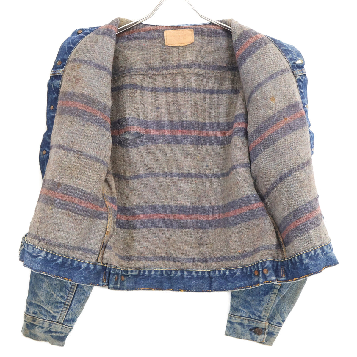 LEVI'S 60s Big E 4th Type Liner Blanket Jacket Blue