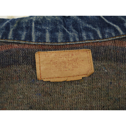 LEVI'S 60s Big E 4th Type Liner Blanket Jacket Blue