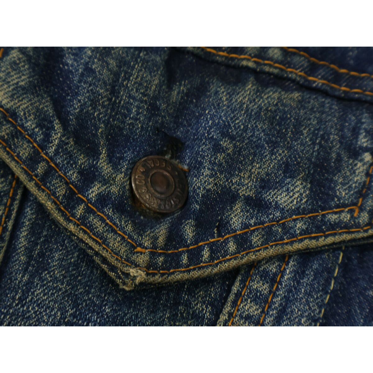LEVI'S 60s Big E 4th Type Liner Blanket Jacket Blue