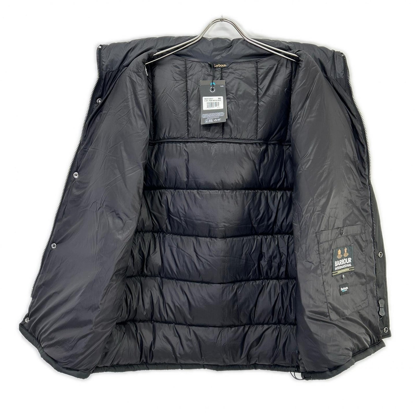 Barbour INTERNATIONAL Padded Down Vest Size XXL