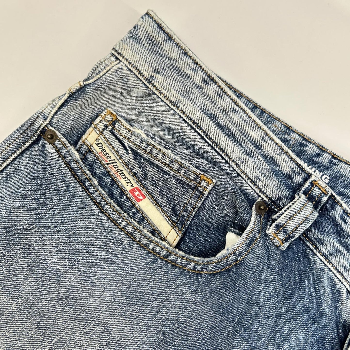 DIESEL 2001 D-MACRO Vintage Wash Jeans Size 34