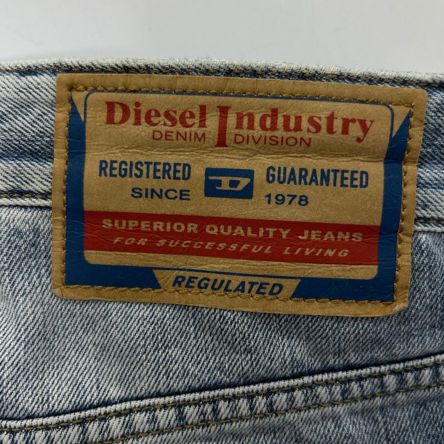 DIESEL 2001 D-MACRO Vintage Wash Jeans Size 34