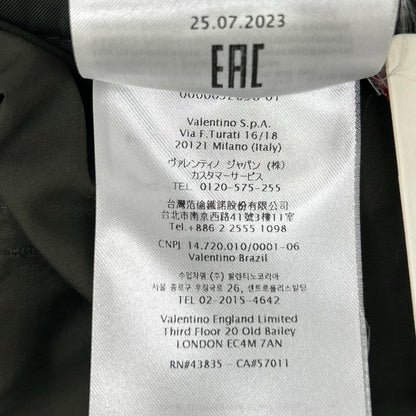 VALENTINO Olive Green Polyester Blend Cargo Pants Size 44
