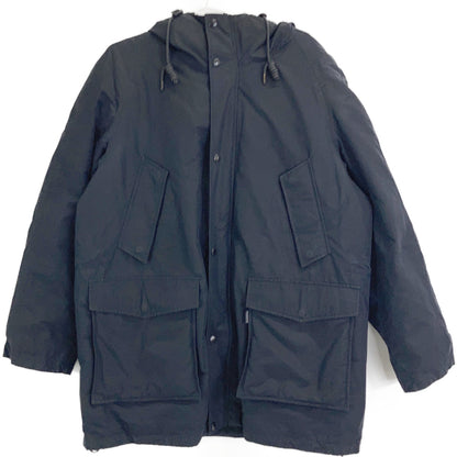 Aquascutum Navy 3-Way Down Wyncol Parka Coat Size 42