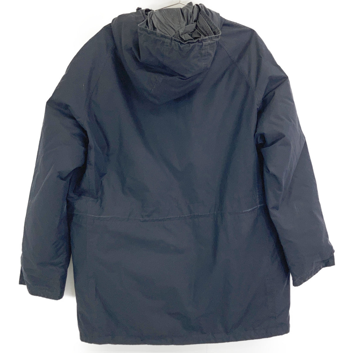 Aquascutum Navy 3-Way Down Wyncol Parka Coat Size 42