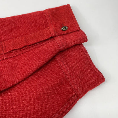 RRL Red Wool Cotton Shirt Jacket Size XL