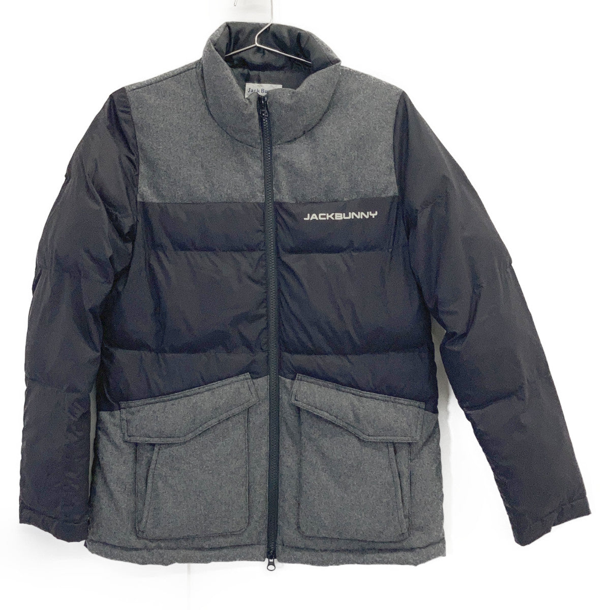 JACKBUNNY Black Nylon Wool Padded Jacket Size 1