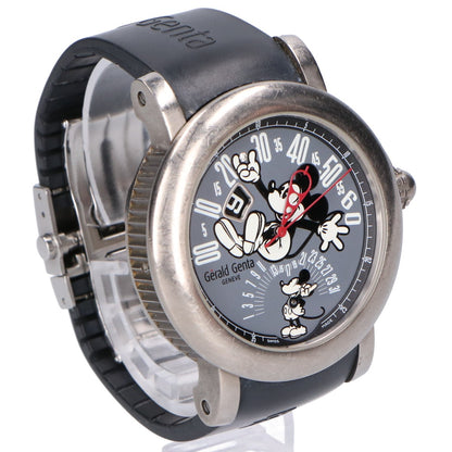 Gerald Genta Arena Bi-Retro Mickey Diamond Automatic Watch