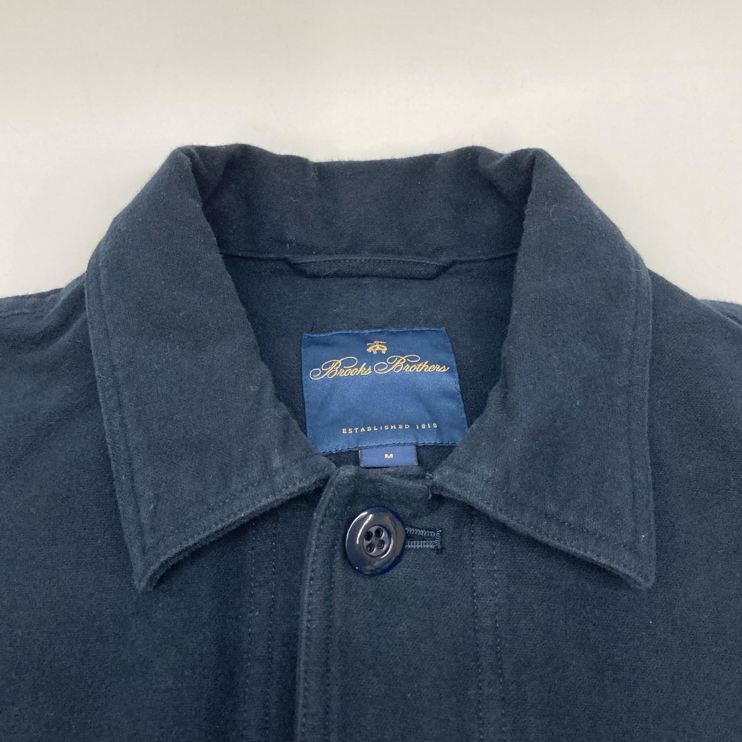 BrooksBrothers Navy Moleskin Chore Jacket Size M