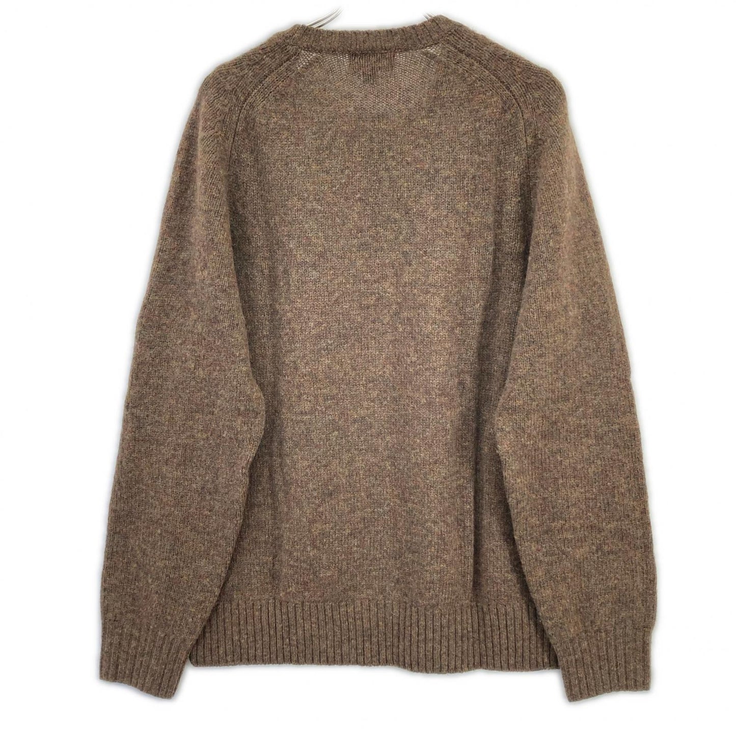 BrooksBrothers Brown Wool Melange Crewneck Sweater Size L
