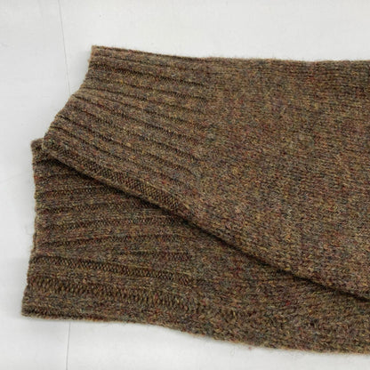 BrooksBrothers Brown Wool Melange Crewneck Sweater Size L