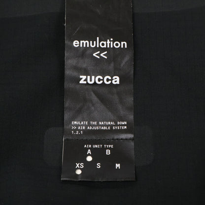ZUCCa Black x Emulation Nylon Single-Breasted Coat Size XS