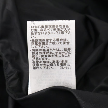 ZUCCa Black x Emulation Nylon Single-Breasted Coat Size XS