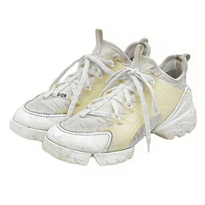 Christian Dior D-Connect Fabric Sneakers White Size EU 39