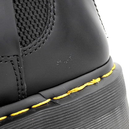 Dr.Martens 2976 QUAD Leather Chelsea Boots Black Size 4(UK)