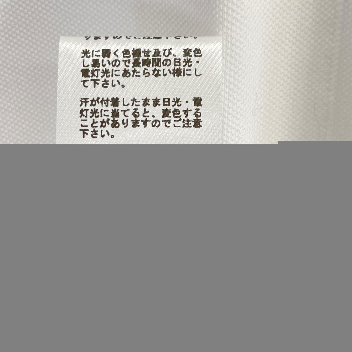 HERMES 19SS H Embroidered Cotton T-Shirt White Size L