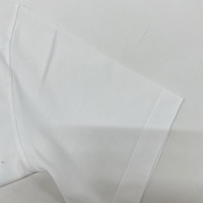 HERMES 19SS H Embroidered Cotton T-Shirt White Size L